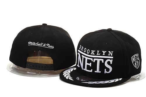 NBA Brooklyn Nets MN Snapback Hat #63